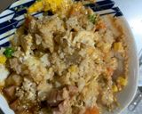 レンジ簡単洋風トマト油淋鶏味炒飯弁当作り方12写真