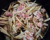 簡単！豚肉とごぼうのしぐれ煮作り方4写真
