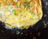 納豆オムレツ〜キッシュ風〜作り方4写真