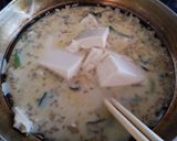 豆乳坦々スープ作り方7写真