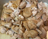 簡単もつ煮風！鶏肉と根菜の煮込み作り方5写真