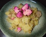 梅しそニンニク入りポテサラ作り方5写真