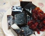 【管理栄養士考案】珈琲寒天~小豆添え~作り方5写真