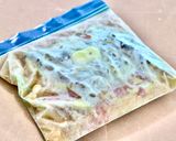 【ジッパー袋で時短】下味冷凍きのこパスタ作り方6写真