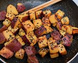 フライパンで焼く☆コロコロ大学芋作り方6写真