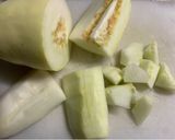 白瓜の炊いたん作り方1写真