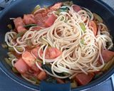 トマトジュースのパスタ🍝作り方5写真