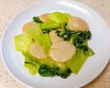 ホタテと青梗菜の塩麹炒め作り方5写真