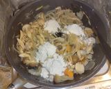 帆立とほうれん草のパスタグラタン作り方5写真