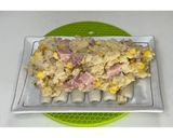 ベーコンとコーンのガーリックポテト★動画作り方12写真