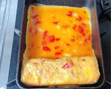 福神漬入り玉子焼き作り方5写真