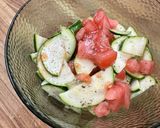 ズッキーニとトマトの米酢マリネ作り方7写真