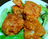 鶏もも肉の豆板醤とオーロラソース和え作り方5写真