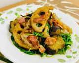 カリカリベーコンと秋野菜のホットサラダ！作り方6写真