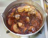 ごぼう鶏もつ蕎麦作り方5写真