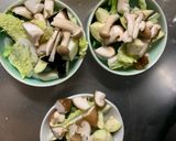 肉無豆腐すっきりコク旨梅キムチ味野菜炒め作り方12写真