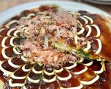 水菜のお好み焼き作り方4写真