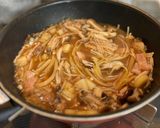 市販の1人鍋の素で！ズボラなスープパスタ作り方6写真