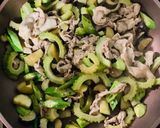 ネバウマ♡オクラとなすと豚肉のゴーヤチャンプルー作り方8写真