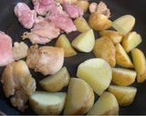 鶏肉とじゃがいものケチャップ炒め作り方3写真
