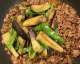 ナスと挽肉の中華風みそ炒め★作り方9写真