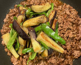 ナスと挽肉の中華風みそ炒め★作り方9写真