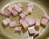 簡単！かぼちゃとベーコンのカレー風味炒め作り方2写真