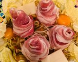 ブタニクリスマスツリーの豚バラキムチ鍋作り方15写真