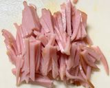 さつまいもとハムのサラダ作り方3写真