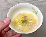 簡単！白菜と玉ねぎの煮込みスープ作り方13写真