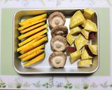 簡単夏の夕飯！サクサクごま塩野菜天ぷら作り方1写真