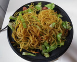 向井くう風 簡単焼きそば作り方6写真