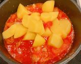 レンジで時短！鶏肉のハーブトマト煮込み作り方8写真