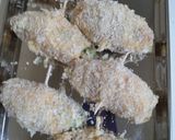お子様にも！肉巻きチーズほうれん草カツ☆作り方3写真