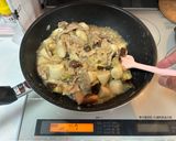 なすと里芋と豚肉のみぞれ生姜あんかけ炒め作り方10写真