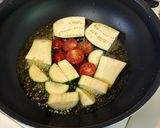 【簡単夕食】柔らか鶏胸肉と茄子と夏野菜のカレー作り方5写真