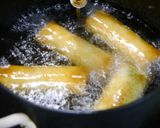 簡単！アスパラチキン春巻き作り方8写真