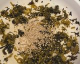 【常備菜に！】高菜の胡麻カツオ炒め作り方3写真