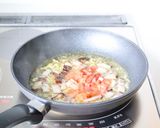 【ベーコンとトマトのジェノベーゼパスタ】作り方4写真