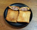 シャウエッセンでハトシ作り方7写真