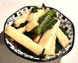 長芋と春菊のにんにく醤油漬け🧄作り方4写真