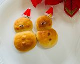 子供喜ぶ☆発酵なしのクリスマス向まるパン作り方7写真