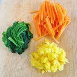 巻かずに簡単♪キンパ風炒飯作り方2写真