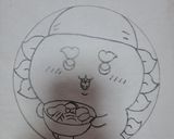 ちいかわケーキ シーサー キャラケーキ作り方4写真