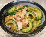 ゴーヤと豚バラ肉のオイスターソース炒め作り方10写真