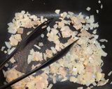 【ワンパン】青のりクリームパスタ作り方3写真