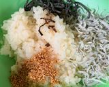 冷凍OK♪しらす塩昆布おにぎり作り方1写真