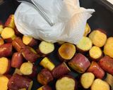 べっこう飴絡めて🍠はレンチンで本格大学芋作り方6写真