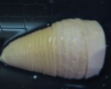 竹の子の水煮でバター塩チーズ醤油焼き作り方1写真