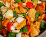 鶏胸肉が柔らかい！酢鶏作り方5写真